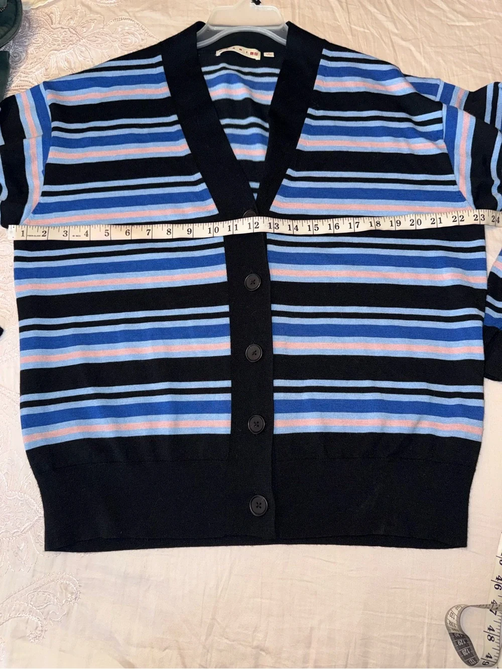 Marni x UNIQLO Two Piece Set Striped Knit Cardigan + Skirt Size S